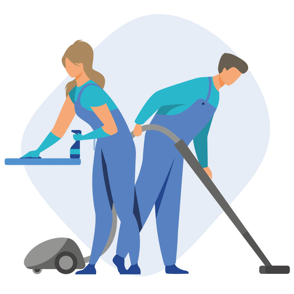 Illustration nettoyage - Les autres services MMH Propreté