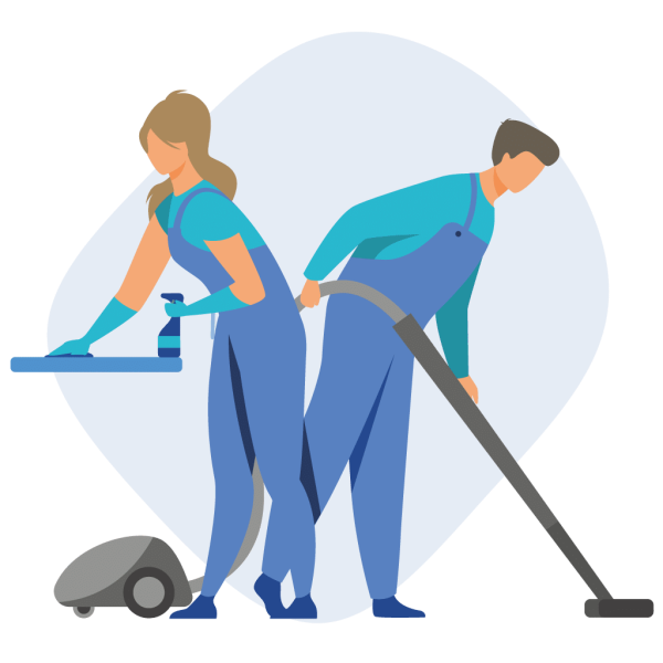 Illustration nettoyage - Les autres services MMH Propreté